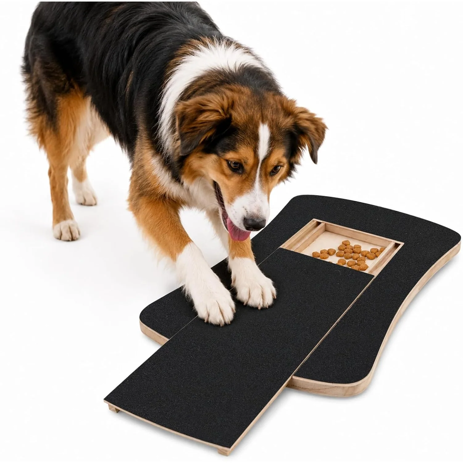Vivifying Dog Nail Scratch Board with Treat Box, plain, 13.5 x 9.8 in