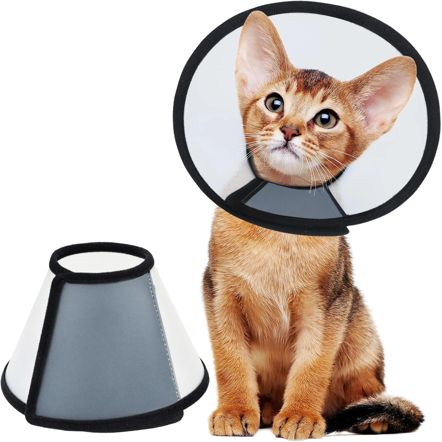 Vivifying Adjustable Recovery Cone for Cats