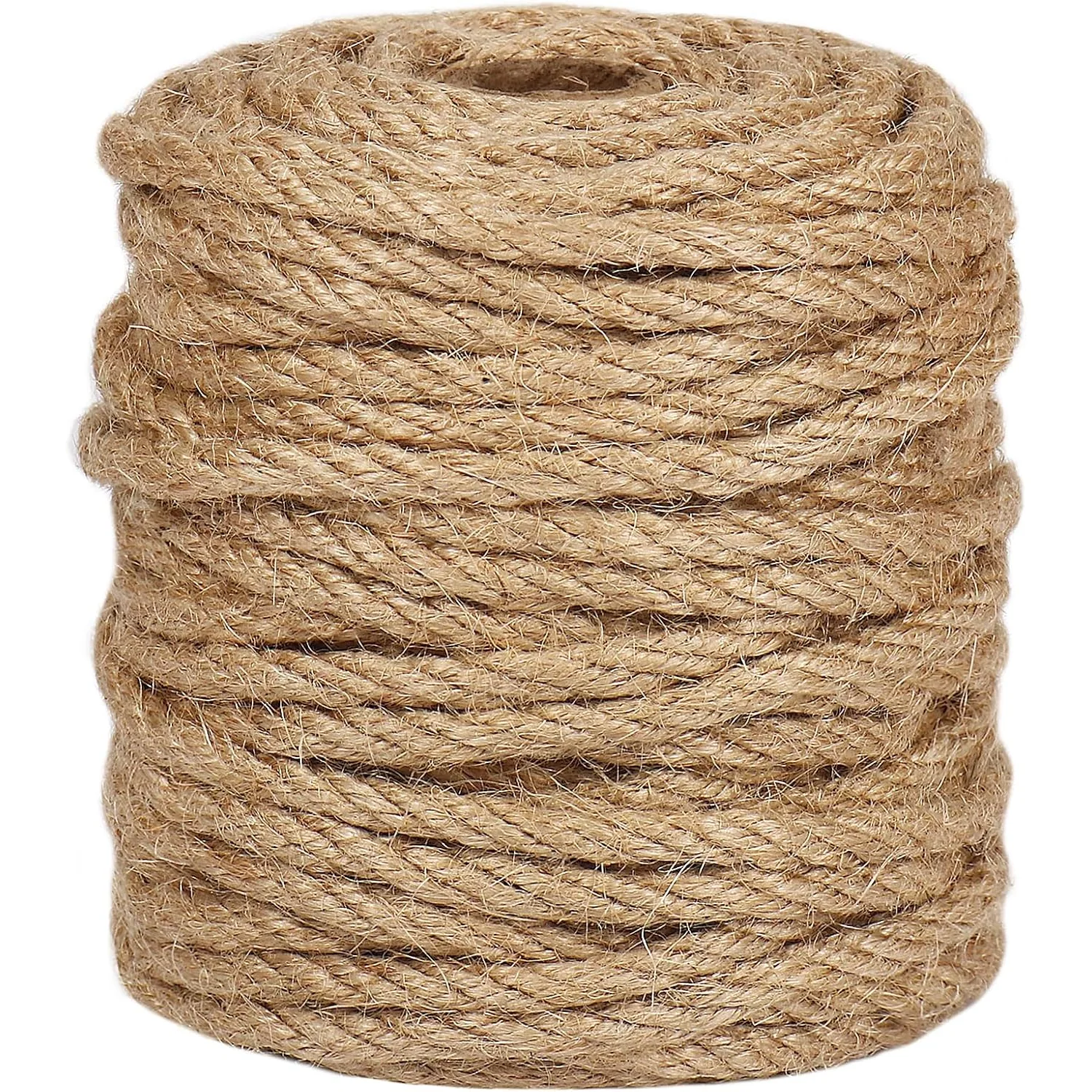 Vivifying Jute Rope, 5 to 12 mm, 5 mm, 98 ft